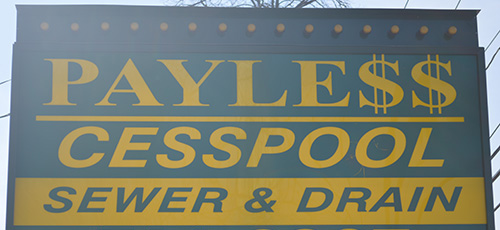 Payless Sign